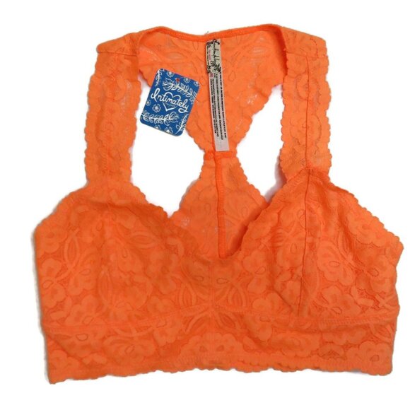 Free‎ People Gallon Lace Racerback Bra Bralelette - Picture 1 of 4
